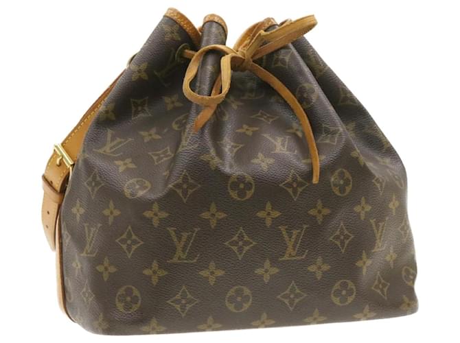 Noe Louis Vuitton Petit Noé Marrom Lona  ref.652298