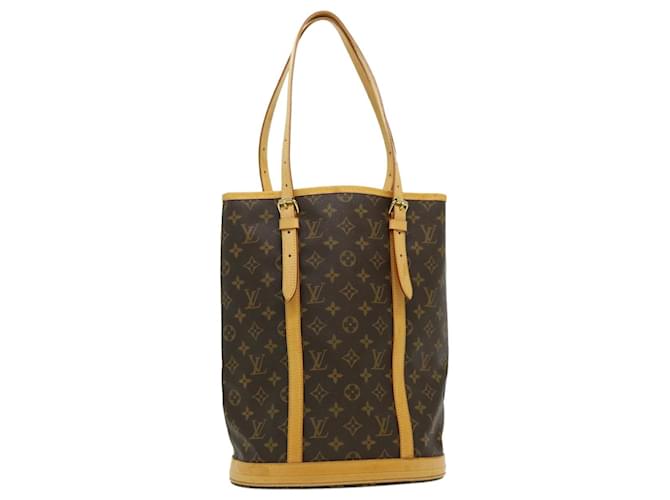 Louis Vuitton Bucket Brown Cloth  ref.652561