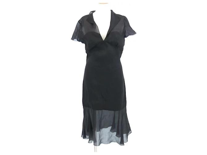 *Chanel 97P dress Black Silk  ref.652771