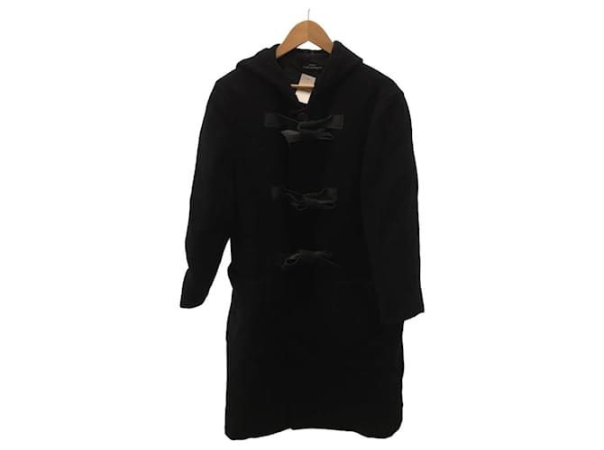 tricot COMME des GARCONS Coat Black Wool  ref.652783