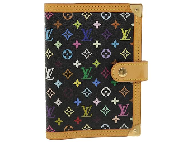 Louis Vuitton Agenda PM Multicolor Planner Cover Black