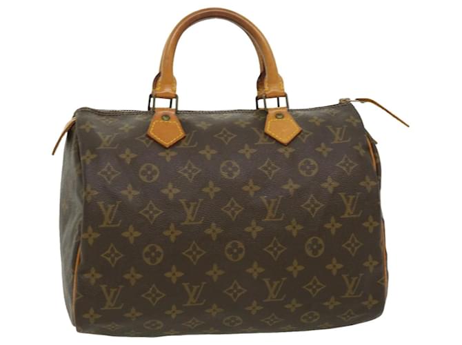 Louis Vuitton Monogram Speedy 30 Hand Bag M41526 LV Auth bs2019 Cloth  ref.653039