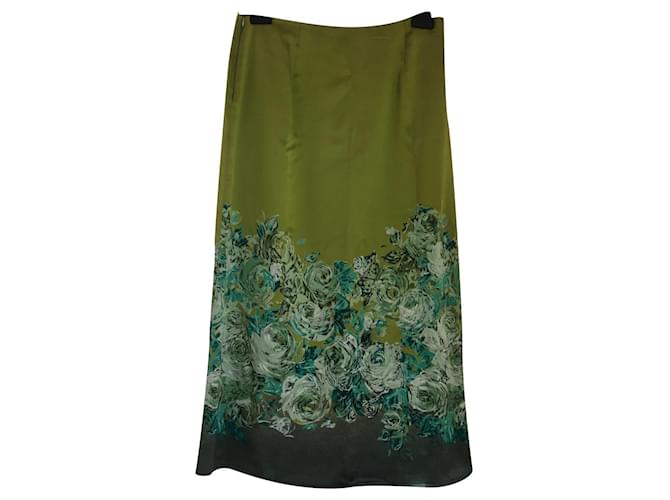 La Perla Skirts Green Viscose  ref.653773