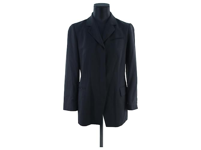 Kenzo jacket 38 Black Wool  ref.654021