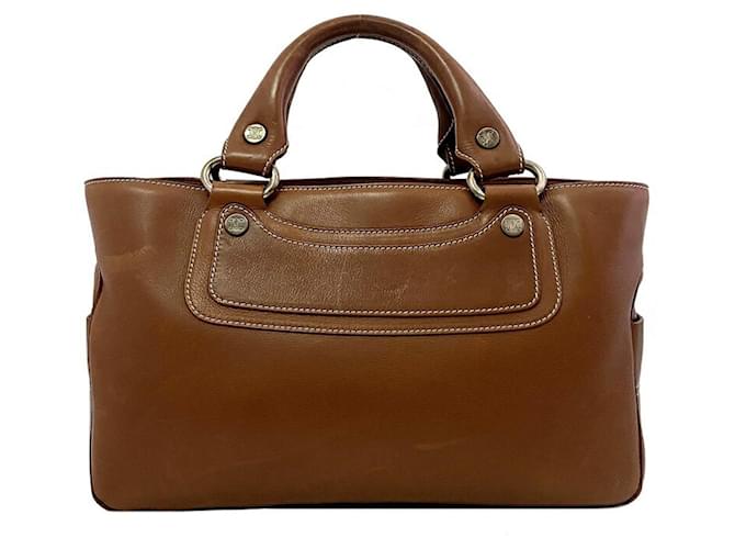 Céline Boogie Brown Leather  ref.654135