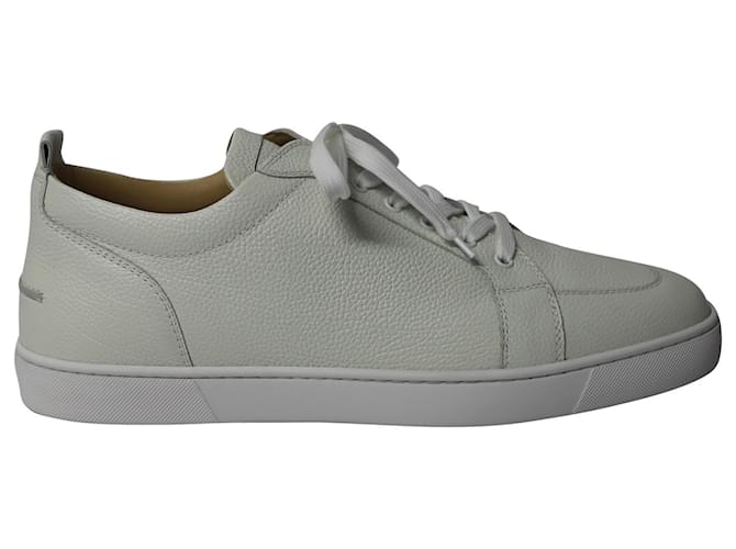 Christian Louboutin Rantulow Sneakers in White Leather  ref.654379