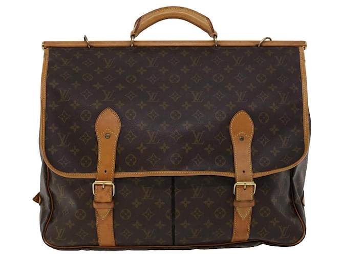 Chassis Louis Vuitton Marrom Lona  ref.654469