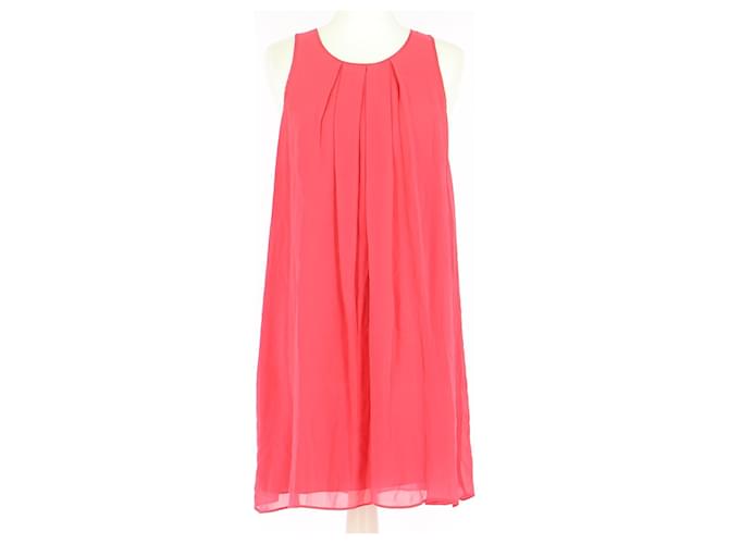 Tara Jarmon robe Pink Silk  ref.654726