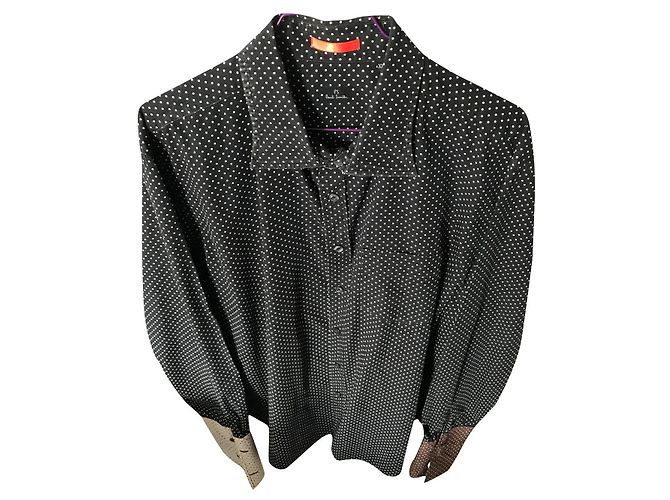 Camicia a pois di Paul Smith Nero