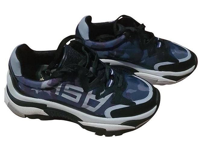 Ash Sneaker Zebra Print Leder Zebra-druck