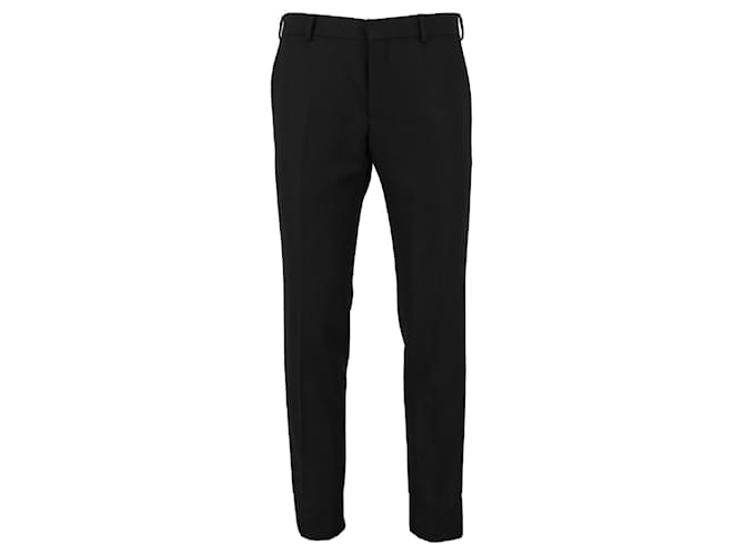 Moschino Tailored Wool Pants Black  ref.655966