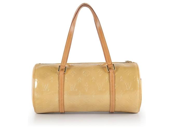 Louis Vuitton Yellow Monogram Vernis Papillon 30 Bedford Vintage Bag  Leather ref.656090 - Joli Closet