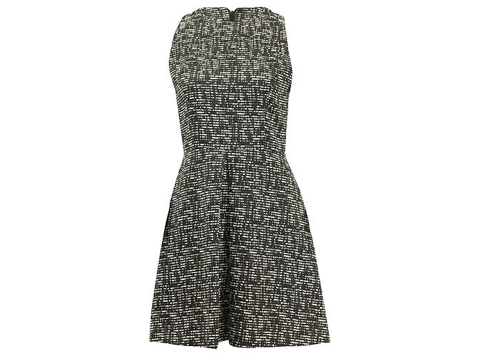 Abito in tweed Alice + Olivia Janette in cotone nero