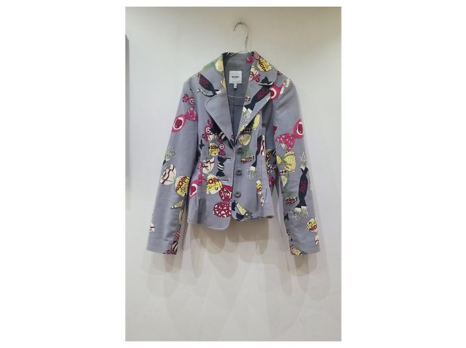 Moschino patterned blazer jacket Multiple colors