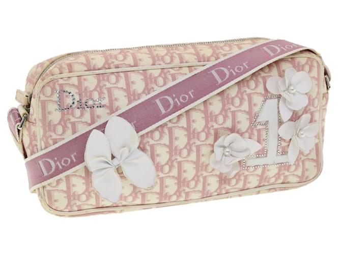 dior pink flower bag