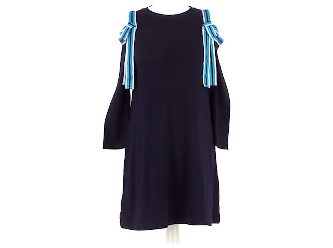 Claudie Pierlot túnica Azul marino Algodón  ref.656765