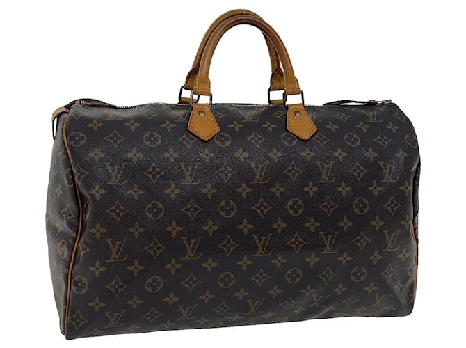 Louis Vuitton Monogram Speedy 40 Hand Bag M41522 LV Auth ar7457 Cloth  ref.656957