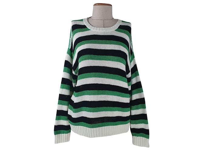 Vince Camuto Knitwear Green Cotton  ref.657082