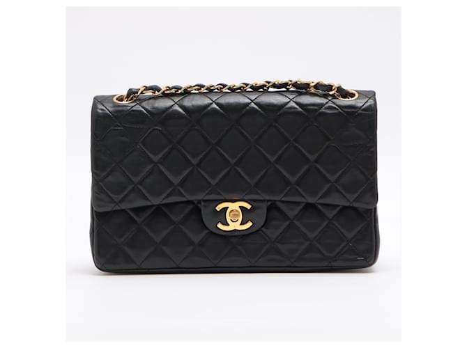 Chanel Timeless Black Leather  ref.657766