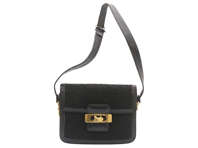 Céline Celine Negro Cuero  ref.657862