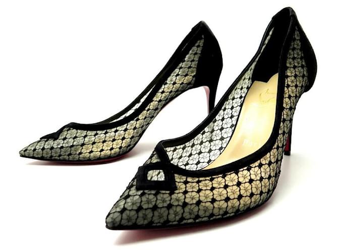 Lace louboutin outlet shoes