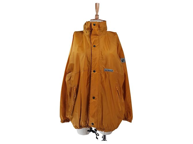 Autre Marque Jack Wolfskin Regenjacke Gelb Nylon L