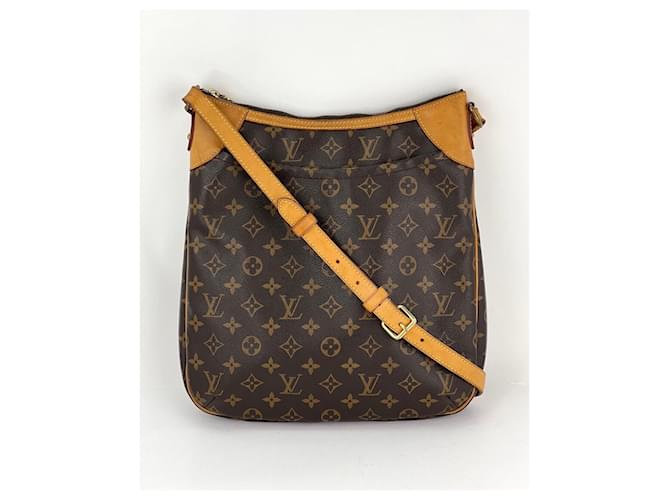 Louis Vuitton Monogram Odeon MM M56389 ladies shoulder bag Brown