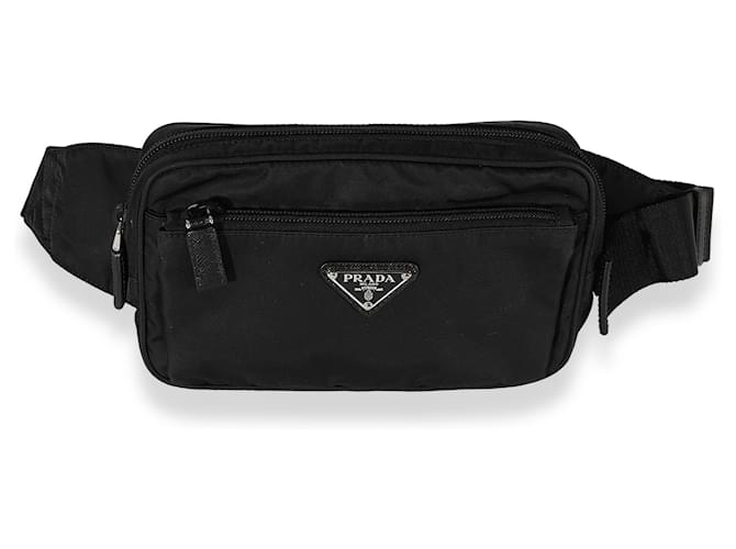 Prada Re-Nylon Belt Bag in Black