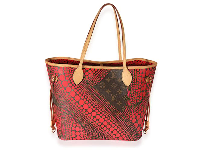 Louis Vuitton Yayoi Kusama Red Infinity Dots Monogram Coated