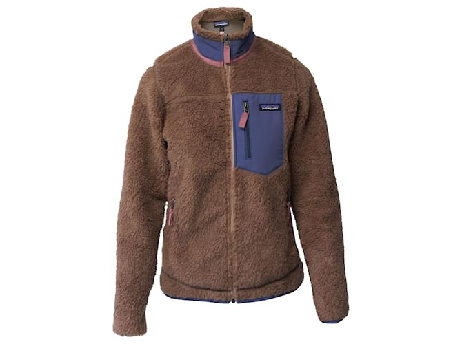 Autre Marque Patagonia Retro-X Jacket in Brown Polyester Fleece  ref.659579