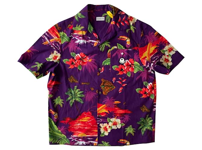 Moncler Genius Palm Angels cotton shirt Multiple colors  ref.659715