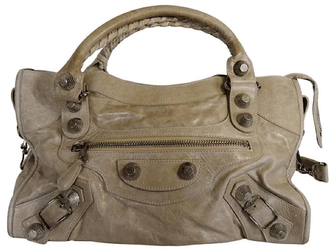City Balenciaga Bag in Excellent Condition! Sand Leather - Closet