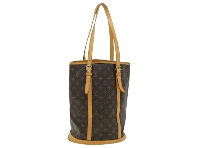 Louis Vuitton Bucket Brown Cloth  ref.660524