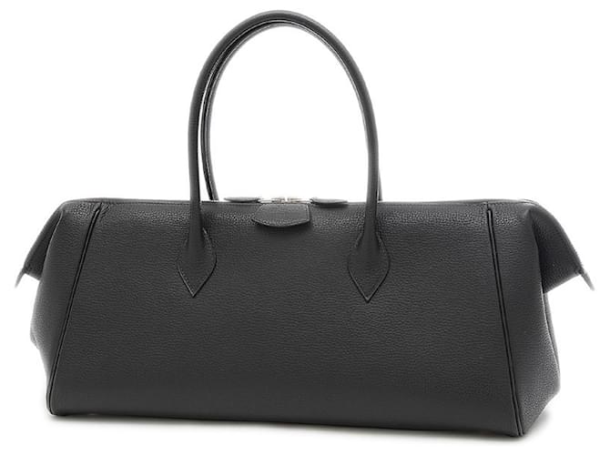 Hermès Paris Bombay Preto Couro  ref.660671