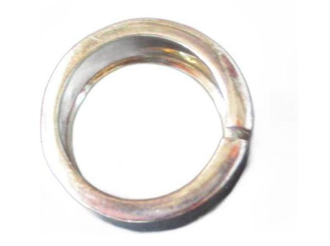 Chanel Ring Ring, Solid silver. Silvery