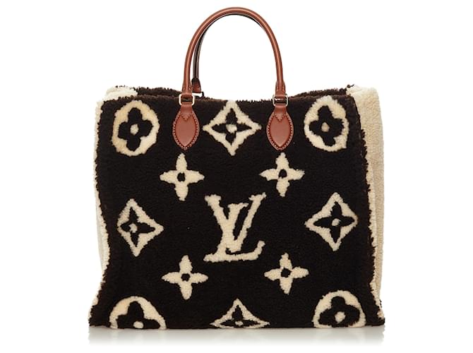 New Louis Vuitton monogram 'On the Go' bag in black