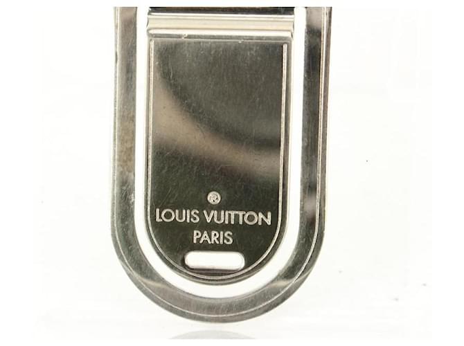 Louis Vuitton Silver Pans A Vie Porto Pince à billets Bill Fold Argent  ref.661012