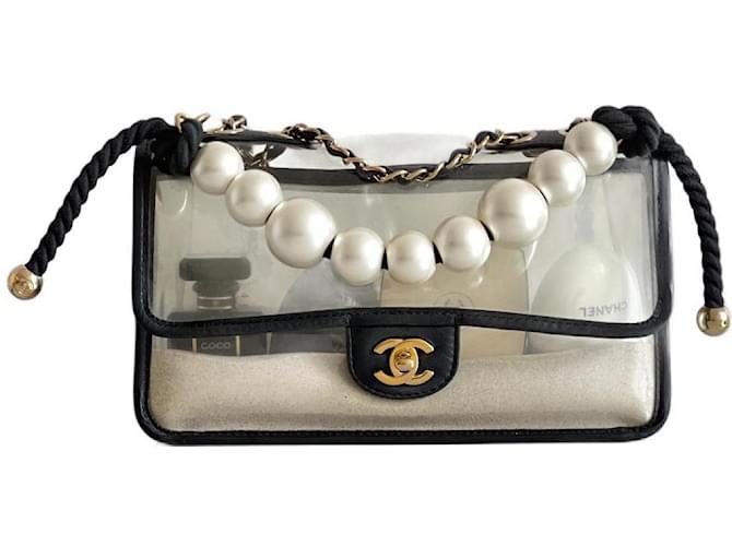 Chanel Timeless Medium PVC Transparent