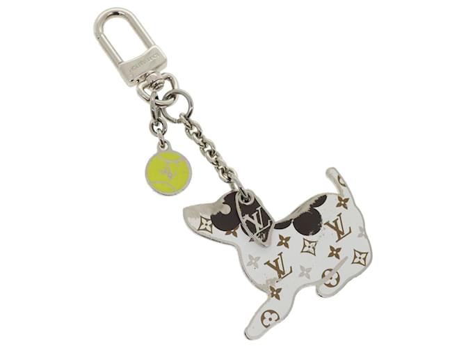 LOUIS VUITTON BijouxSacLV porta-chaves para cães metal prata M00747 Autenticação de LV 31437  ref.661451