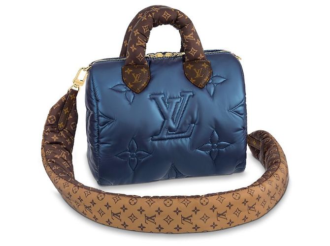 Louis Vuitton LV speedy 25 Oreiller Bleu