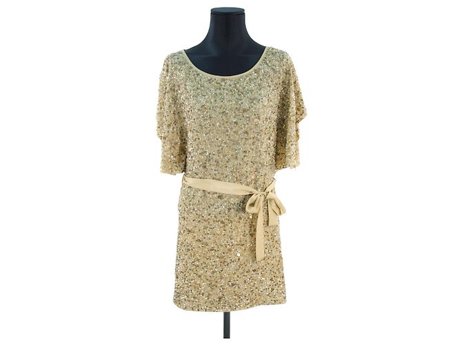 Virginie Castaway Virginie Schiffbrüchiges Kleid 1 Golden