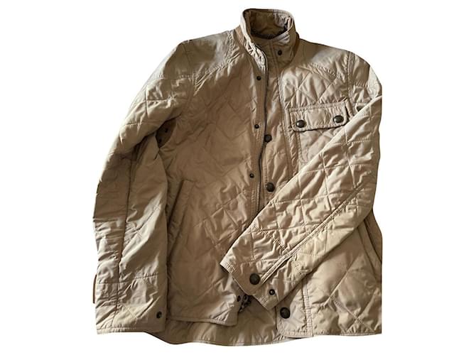 Ralph Lauren women's quilted jacket Khaki Cloth  ref.662619