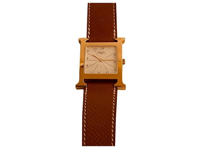 Hermès GM-Zeit Golden