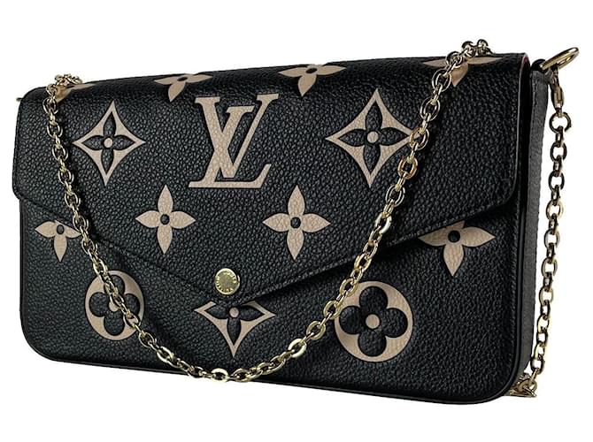 Louis Vuitton Felicie Pochette in Monogram Empreinte leather