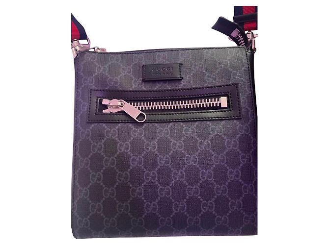 Marmont Gucci Black Leather Saddlebag