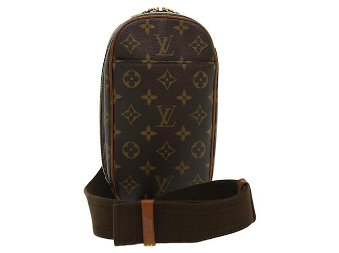 LOUIS VUITTON Monogram Pochette Gange Shoulder Bag M51870 LV Auth am2931s