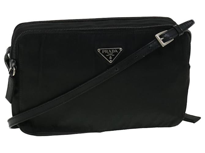 PRADA Shoulder Bag Nylon Black Auth 31543 ref.663170 - Joli Closet