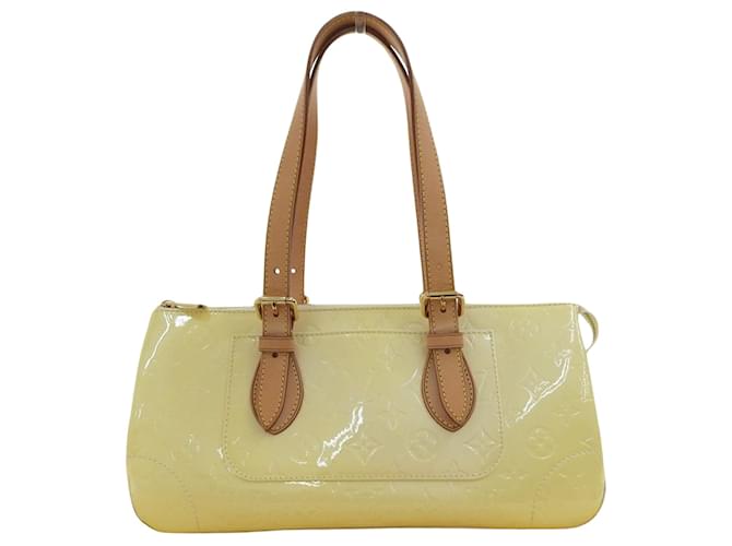 Louis Vuitton Rosewood Beige Patent leather  ref.663193