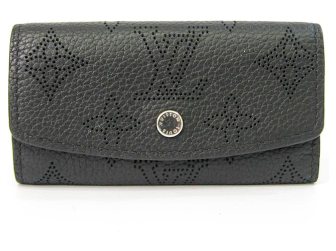 Louis Vuitton Multiclés 4 Black Leather  ref.663379