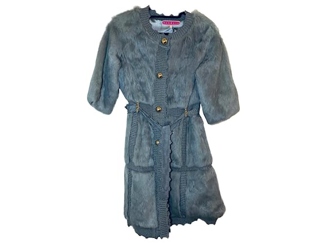 Manoush coat Grey Fur  ref.663398